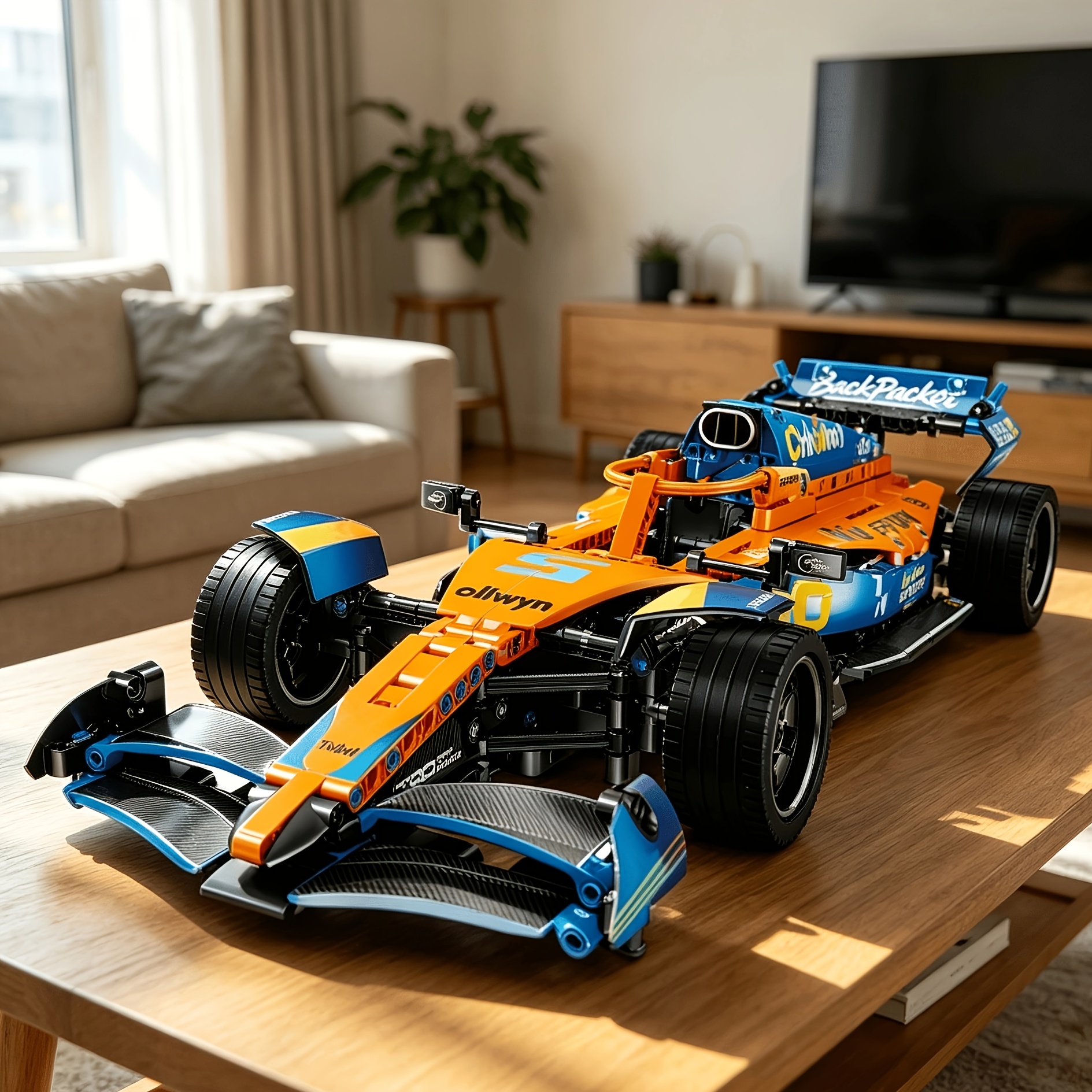 1:10 Supercar Building Blocks, Tech Sports Car Model